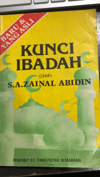 Image of KUNCI IBADAH