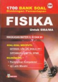 Image of Fisika 1700 Bank Soal Bimbingan Pemantapan