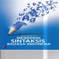 Image of MENGENAL SINTAKSIS BAHASA INDONESIA