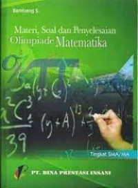 Image of Materi, Soal, dan Penyelesaian Olimpiade matematika